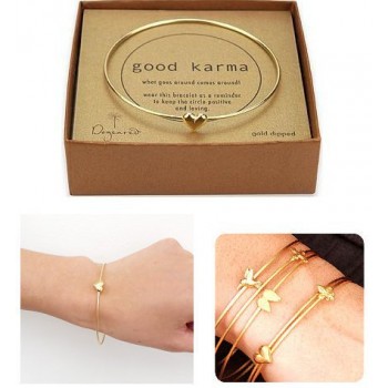 Best Fashion Bangle Wholesale Sweet Love Heart Wishing Bangle Gold Cuff Bracelet