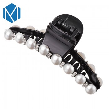 M MISM Hot Sales Fashion Shiny Crystal Headwear Fashion Rhinestone Hair Pins Crab Claws Jaw Clamp Hair Clips For Women Barrette