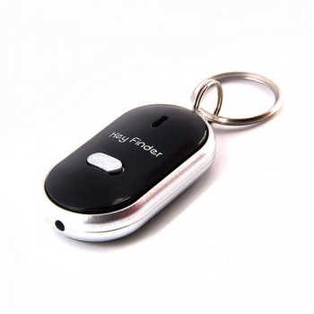 LT Wireless Whistle Key Finder Keychain Electronic Anti-Theft Ellipse Plastic Key Search Anti-Lost Device Car Keyrings Q-045