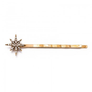 3Pcs/set Rhinestone Moon Snowflake Star Hair Clips Vintage Alloy Geometric Hair Pin Set Hair Accessories LYY9048