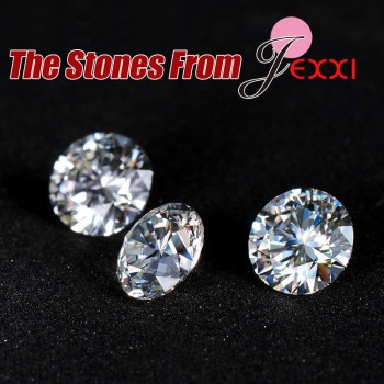 Jemmin  Fashion Wedding Bridal Jewelry Set Cubic Zirconia Crystal 925 Sterling Silver Pendant Necklace Earrings Jewelry Set