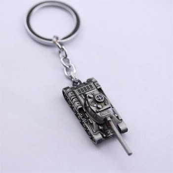Japan Fashion Anime Naruto Keychain Silver Fairy Tail Keychains Star Round Tanks Keychain For Men Unisex Key Chains Mens Jewelry