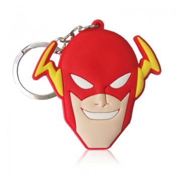 1pcs Cartoon Figure Marvel Avenger Key Chain PVC Anime Hulk Batman Key Ring Kid Toy Pendant Super Hero Keychain Holder Xmas Gift