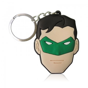 1pcs Cartoon Figure Marvel Avenger Key Chain PVC Anime Hulk Batman Key Ring Kid Toy Pendant Super Hero Keychain Holder Xmas Gift
