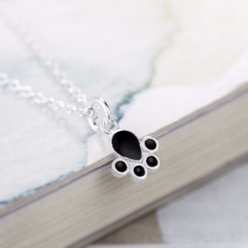 OMHXZJ Wholesale Personality Fashion OL Woman Black Cat Claw 925 Sterling Silver Stud Earrings+Ring+Necklace Jewelry Set SE17
