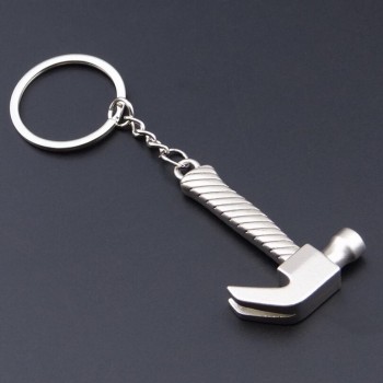 1 PC High Quality Alloy Creative Tools Keychains Wrenches hammers Screwdriver Drill Saw Pliers Key Rings Key Chains 10cm 12cm
