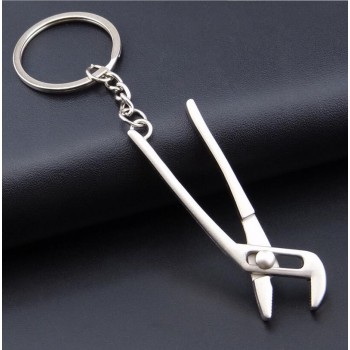 1 PC High Quality Alloy Creative Tools Keychains Wrenches hammers Screwdriver Drill Saw Pliers Key Rings Key Chains 10cm 12cm
