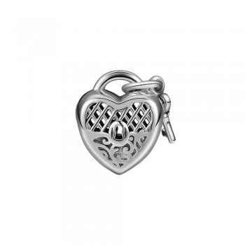 Pandulaso Woman Jewelry LOVE YOU LOCK CHARM Fit Sterling Silver Jewelry Bracelets For Woman DIY Beads For Jewelry Making