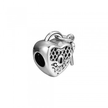 Pandulaso Woman Jewelry LOVE YOU LOCK CHARM Fit Sterling Silver Jewelry Bracelets For Woman DIY Beads For Jewelry Making