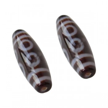 High Qaulity Natural Agate 8 Eyes Great Quality Loosing Beads OvalTibetan Dzi Beads Sold By Lot 1PCS per Lot Free Shipping