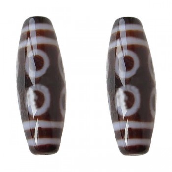 High Qaulity Natural Agate 8 Eyes Great Quality Loosing Beads OvalTibetan Dzi Beads Sold By Lot 1PCS per Lot Free Shipping
