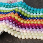 14 Colors Free Shipping Colorful Cloud Jade 4/6/8/10/12/14mm Pick Size GEM Stone Beads Accessories For Fine Jewelry Making