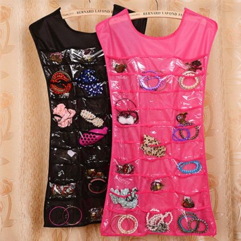 Large Jewelry Holder Necklace Bracelet Earring Ring Pouch Organizer Bag Jewelry Display Bags Delicate jewelry collection