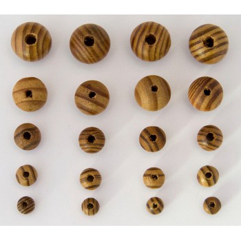 Pine Natural Round Wood Spacer wooden Beads Fit for bracelet necklace DIY jewelry Making 50pcs