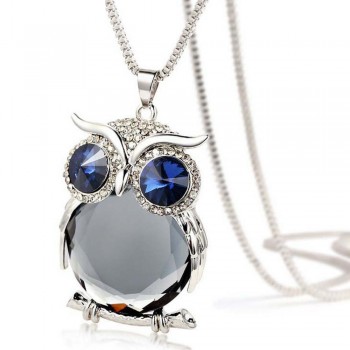 OTOKY Owl Pendant Sweater Chain Long Necklace Jewelry Necklaces Pendants For gift Drop Shipping Jan24