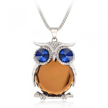 OTOKY Owl Pendant Sweater Chain Long Necklace Jewelry Necklaces Pendants For gift Drop Shipping Jan24