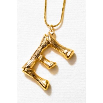 2019 New Big Letter Necklace Women Statement Gold Color Alphabet Long Necklace Trendy Jewelry Best Friend Gift Pendants Bijoux