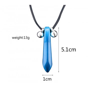 ZRM Fashion Necklace Naruto Hokage Tsunade Uzumaki Necklace Pendant Charms Necklace Cosplay Anime Halskette Jewelry Men Women