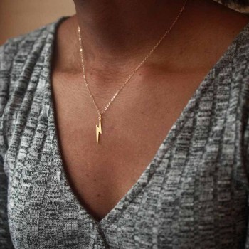 Fashion Jewerly Women Gold Silver 7 Stars Choker Necklace Pendant On Neck Hot Selling  Bead Collier Femme