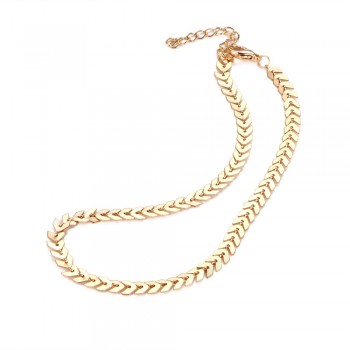 Fashion Shiny Alloy Choker Necklace For Women Female Wedding Jewelry Gold Color Charm Collier Fashion Collar Necklaces Jewelery