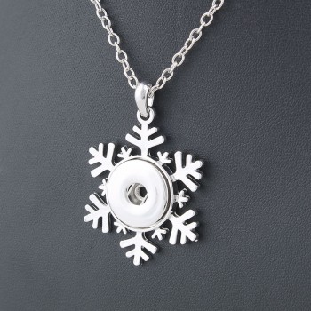 NEW Trendy Style Xinnver Snap Necklace amp; Pendant With Link Chain Fit 18mm Snap Button Jewelry For Women ZG114