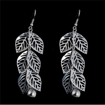 H:HYDE Charming design Bohemia Vintage Ethnic Gold Color Square pendant shape dangle earrings For Women wholesale 2 Colors