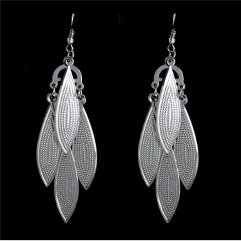 H:HYDE Charming design Bohemia Vintage Ethnic Gold Color Square pendant shape dangle earrings For Women wholesale 2 Colors