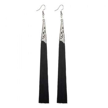 LOVBEAFAS Long Tassel Earrings For Women 2019 Fashion Jewelry Boho Drop Fringe Vintage Statement Bohemian Earrings Pendientes