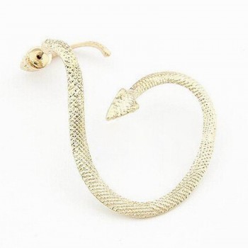 Punk Snake Ear Cuff Earrings Europe America Earrings Clip On Earrings Exaggerated Winding Animal Jewelry Unisex Gifts