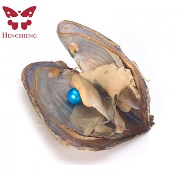 20PCS/LOTS AAA Near round akoya pearl in oyster vacuum-packed 6.5-8mm, Mix more than 10pcs color pearls