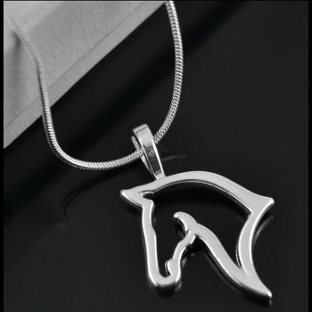 fashion cute animal horse Pendant Necklace For Women fashion dress Clothing Costume Jewelry Accessories