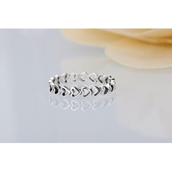 wholesale Hot Sale Fashion jewelry Real Pave Setting Plant Trendy LOVE 925 silver Retro woman Ring Ring