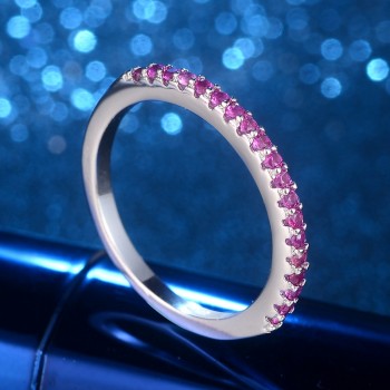 DODO Kpop 2mm Rainbow Stone Rings For Women Cool Fashion Colorful AAA Zircon Bague Femme Jewelry Punk 7 Color Available RA070
