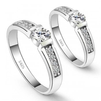 2016 New Lover Ring Vashiria Fashion Nice Plated Gold 925 Jewelry Couple Ring Engagement Ring Wedding Ring J292