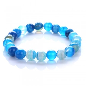 2018 Jewelry Transfer luck Purple Bracelet Men Chakra Yoga Beads Volcanic Stone 8mm Natural Stone Beads Bracelets For Women