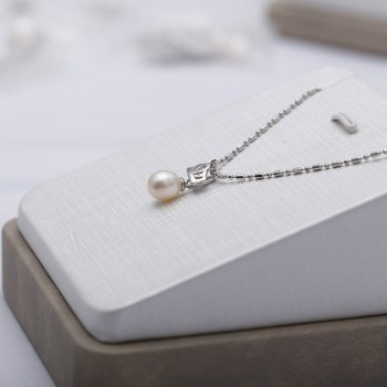 2019 Sale 925 Silver Pendant Crown pendant 6-7mm Drop Water Pearl Freshwater Pearl Pendant Jewelry