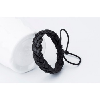 Bobo Cover 2017New Fashion Leather Womens Mens Charm Bracelets Girls Handmade Weave Charm  Bracelets Black Trend street
