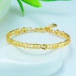 Fashion Bangle Gold Wedding Gold Jewelry Bracelet LOVE Letter Female Bracelet Bangle Faux White Stone Jewelry Pulseira Feminina