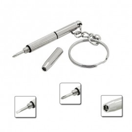 New fashion Multifunctional Outdoor Combination Tool Screwdriver Portable Mini Utility Pocket Multi Tool Keychain Key Ring Clasp