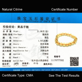 6-10mm Bright Citrine Bracelet Citrine Beads Natural Stone Bracelet Buddha Charms mens bracelets Bangles Jewelry Gift For Men