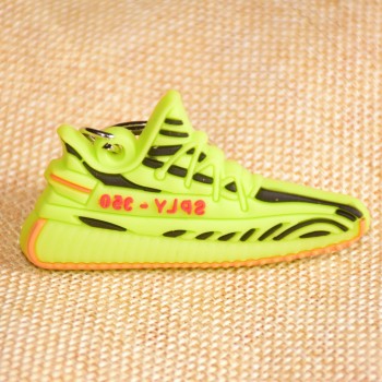Mini Silicone SPLY-350 V2 Shoes Keychain Woman Bag Charm Men Kids Key Ring Gift Sneaker Key Chain Acessorios Porte Clef