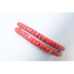 red jasper  roundel  6*4mm   bracelet 7.5inch FPPJ wholesale beads nature gemstone