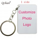 1pcs Customized keychain Printed Text Picture Lover Baby Photo Print On Key Chains 1-2 days Send Out