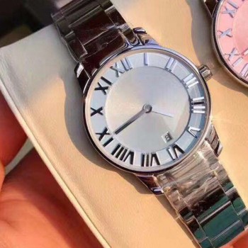 YCH 100% 925 Sterling Silver Fashion Youth Casual Mens and Womens Couple Watches Suitable for Valentines Day Gifts TIFF