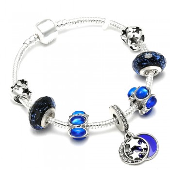 Dropshipping AAA Zircon Charm Bracelet for Women Fit Pandora Bracelet Jewelry DIY Making Accessories Gifts