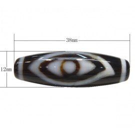 High Qaulity Natural Agate phoenix eyes Great Quality Loosing Beads OvalTibetan Dzi Beads Sold By Lot 1PCS per Lot Free Shipping