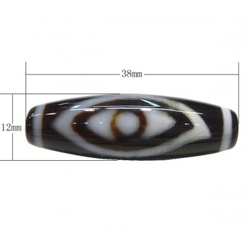 High Qaulity Natural Agate phoenix eyes Great Quality Loosing Beads OvalTibetan Dzi Beads Sold By Lot 1PCS per Lot Free Shipping