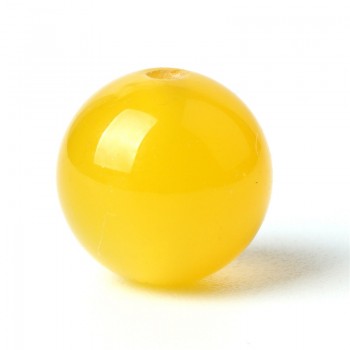 TopGoods AAA Natural Yellow Agate Beads Round Loose Onyx Bead 6/8/10mm 15 Yellowish Gemstone For DIY Fine Bracelet Jewelry