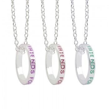 Best Friend Pendant Necklace Women BFF Best Friends Forever Key Tai Chi Animal Heart Necklaces Pendants Xmas Gifts Collier Femme