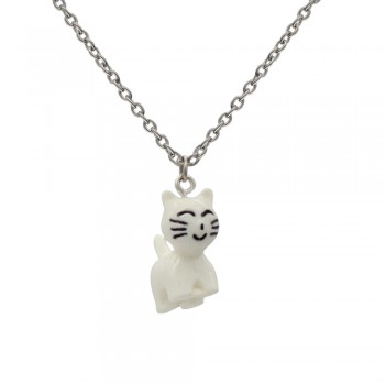 Trusta 2017 New Fashion Jewelry Cute Panda Pendant 16 Short Necklace CN04 Child Girls Gift Wholesale Drop Shipping